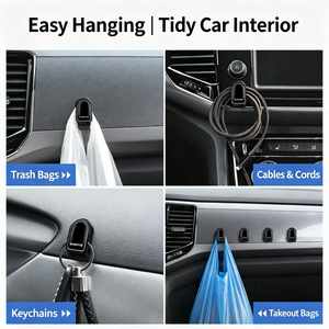 Multifunction Hidden <b>Car</b> Seatback <b>Hook</b> Hesheng for NX Headrest Storage Hanger Holder PC+ABS Interior Accessory - Product Image 4