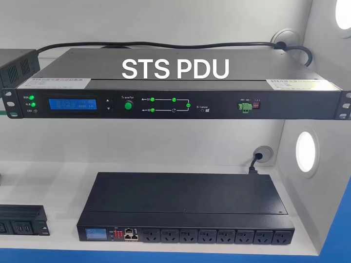 Ats Rack Pdu Netpack Smart ATS PDU for Data Centers Dual Source 32A Current 240V Voltage ...