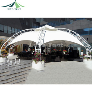 Chuyên dù để che nắng cảnh quan tán thiết kế kết cấu thép pvdf/PTFE độ bền kéo màng bóng buồm cấu trúc cho ngoài trời - Product Image 6