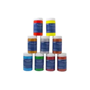 Neons da 300ml e vernice acrilica color metallizzato per artisti