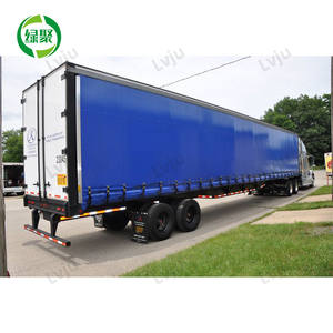 Personalizzato Impermeabile di Trasporto Su Autocarro Riparo Teloni <span class=keywords><strong>Tenda</strong></span> di Lato Carico Copre Incatramata Del Pvc Tela Teloni Per Camion Rimorchio Fogli - Product Image 2