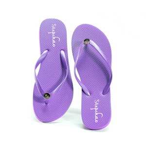 Tongs plates en caoutchouc avec logo personnalisé de haute qualité pour femmes filles tongs de massage antidérapantes recyclables à séchage rapide pour la plage - Product Image 6