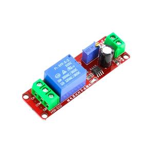 NE555タイマースイッチ調整可能モジュール時間遅延リレーモジュールDC5V/12V遅延接続 - Product Image 4