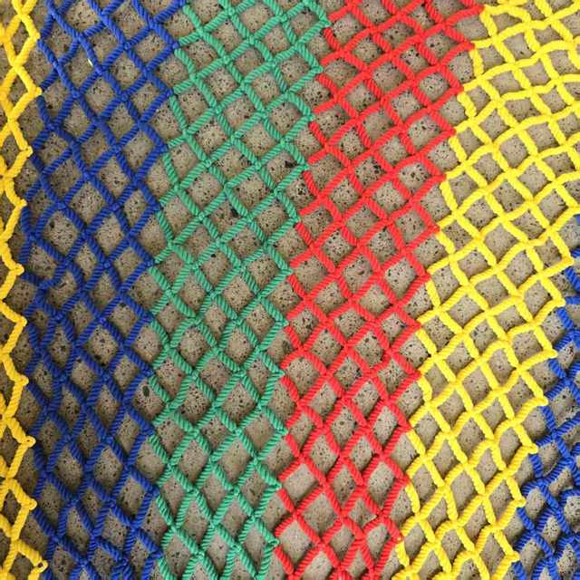 Baifuguan Manufacturer's Nylon Rope Safety Net Model 110-2 for Building Construction Horizontal Fall Arrest Protection Cutting