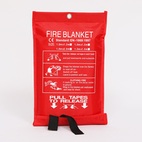 Couverture anti-feu en fibre de verre ignifuge de type nouveau, sur mesure, pour pompiers