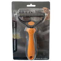 Brosse de toilettage et de démêlage pour les animaux de compagnie, permet le nettoyage des poils de chiens et de chats, râpe pour les tapis et les démêleurs