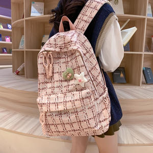 Mochilas escolares vintage únicas para adolescentes, mochila de PANA con diseño de nicho para estudiantes universitarias femeninas para niños de <span class=keywords><strong>8</strong></span> años - Product Image 5