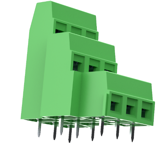 JiLN 5,0 мм Шаг 3-24Pin Зеленый Универсальный винтовой Клеммник коннектор на печатной плате