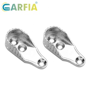Riel de armario ovalado <span class=keywords><strong>Garfia</strong></span>, soporte de riel de armario de aleación de zinc - Product Image 5