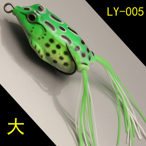 เหยื่อล่อกบแบบมีตะขอคู่สำหรับ YJ-JY-003ปลาช่อนเหยื่อตกปลา - Product Image 5