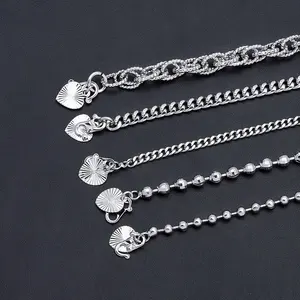 Wholesale cheap price fashion rhodium plating hand bracelet set for women trending bracelets women