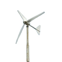 Éolienne domestique 5 kW à vendre avec générateur éolien + contrôleur + batterie + onduleur hors réseau 220v 380v