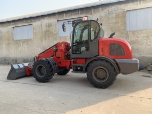 Новинка 2023, телескопический фронтальный погрузчик <span class=keywords><strong>HZM</strong></span> 825T с подъемной способностью 2 тонны, с малошумным двигателем Changchai stage 5 - Product Image 3