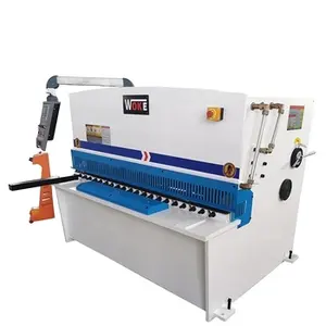 CNC hydraulic swing beam shearing machine, CNC steel shearing machine