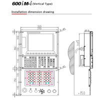 Fraiseuse CNC GUNT-600iM-i Centre d'usinage CNC Contrôleur CNC Bus