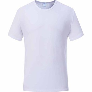 Camiseta Modal 200G Blanca para Hombre, Color Sólido, Impresión por Transferencia de Calor, Logotipo Personalizado, Ropa Promocional - Product Image 3
