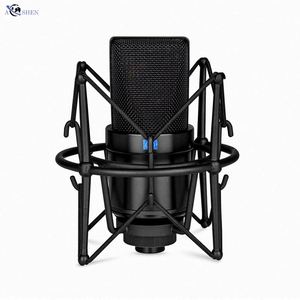 Micrófono de Condensador Cardioide de Diafragma Grande Profesional con Soporte Antivibratorio para Grabación en Estudio, Canto y Transmisión en Vivo - Product Image 2