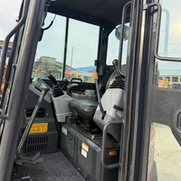 Excavatrice sur chenilles compacte d'occasion japonaise VIO55-6A, classe 5-6 tonnes, économique en carburant, équipement de construction fiable