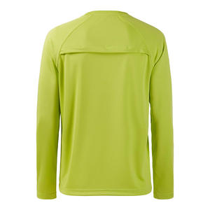 Camisas de Pesca Ligeras Azules Personalizadas para Hombre, Corte Ajustado, Cuello Redondo, Transpirables, para Correr, Ropa Deportiva de Otoño para Exteriores - Product Image 5