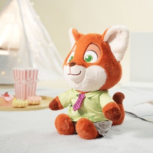 Peluche Ufficiale di Zootopia Nick e Judy, Poliziotti Leopardi, Serie Happy, Giocattolo in Cotone PP, Bambola per Macchina a Pinza - Product Image 5