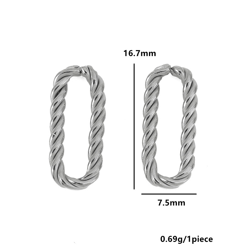 7,5*16,7 mm - Couleur acier