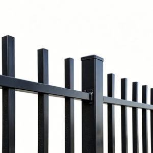 Oferta Especial: Valla Metálica Moderna Galvanizada, Paneles de Acero Forjado, Tratados Térmicamente, para Uso en Jardín Exterior - Product Image 4
