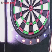 Máquina de juego de dardos de punta blanda electrónica profesional Red de puntuación automática