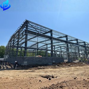 Bâtiment en acier <span class=keywords><strong>préfabriqué</strong></span> pour entrepôt, atelier, usine, avec <span class=keywords><strong>mur</strong></span> de base en maçonnerie et <span class=keywords><strong>mur</strong></span> de base en <span class=keywords><strong>béton</strong></span> - Product Image 2