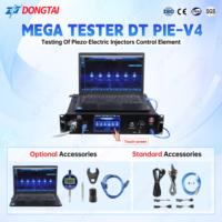 MEGA TESTER DT PIEV4 Probador de Inyectores Piezoeléctricos Common Rail, Equipo de Prueba y Calibración de Inyectores Diésel, 1 Año de Garantía Electrónica