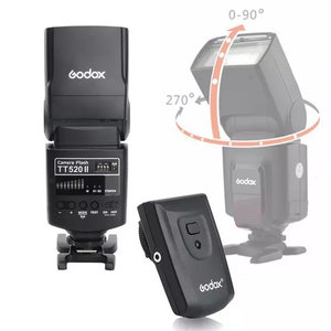 Flash pour appareil photo Godox TT520II, lumière d'appoint universelle, éclairage de modèle pour appareil photo, flash électronique universel sur caméra - Product Image 1
