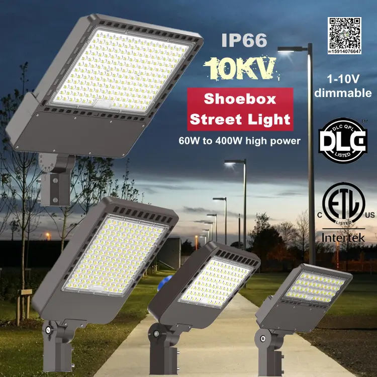 Led Parkeerplaats Sensor Straat Licht Ronde Pole/Vierkante Pole Hoek Veranderlijk Smart Led Gebied Licht 300 Watt 250 watt