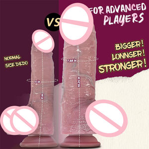 Realistische lange <span class=keywords><strong>dildo</strong></span> met sterke zuignap, meerdere maten, dikke gevlekte siliconen penis, seksspeeltjes voor volwassenen voor vrouwen masturbatie - Product Image 5