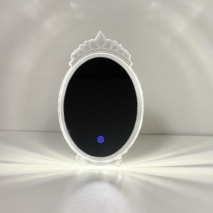Decorazione creativa specchi di ricarica faro corona magica specchio per il trucco piccola fata home veil repair light mirror - Product Image 1