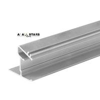 Bandes LED en aluminium 1M 2M 3M Profilé en aluminium Intérieur Décoratif Plafonds muraux extensibles Bandes LED Profilé en aluminium léger