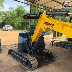 Mini-excavatrice sur chenilles Yanmar30 d'occasion, 3 tonnes, godet de 0,1 m³, marque japonaise d'origine, petite excavatrice de chantier, faible nombre d'heures, bon état - Product Image 6