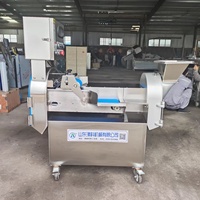 Suministro de fábrica Máquina cortadora de verduras multifuncional Máquina cortadora de cubos de cebolla Máquina trituradora de lechuga Trituradora de repollo