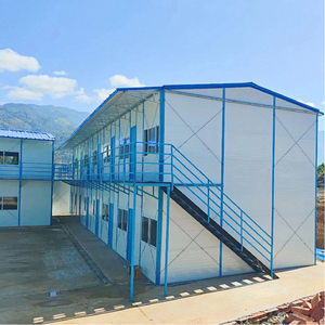 Prix bas Maison préfabriquée de type K en conteneur préfabriqué avec installation facile, résistante au feu, chambre prête à l'emploi, <span class=keywords><strong>logement</strong></span> pour travailleurs - Product Image 1