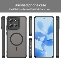 Étui de téléphone portable de luxe imperméable et résistant aux chocs, effet mat, TPU+PC, pour Mate 80 Pro Max