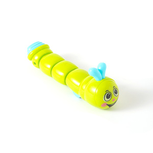 Wind Up Caterpillar Toy For Children <b>Plastic</b> Inertia Moving <b>Animal</b> Design Educational Toy 2 To 4 Years Unisex - Product Image 4