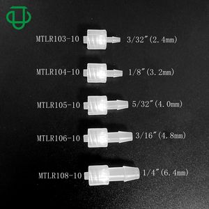 プラスチック2ピースセット男性ルアー・バーブ・チューブ継手医療男性ルアー・ロックコネクタ回転ロックリング - Product Image 2