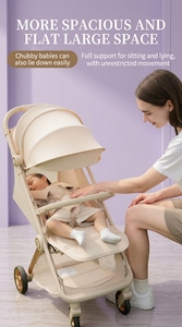 Poussette double légère en alliage d'aluminium pour jumeaux, pliage rapide - Product Image 5
