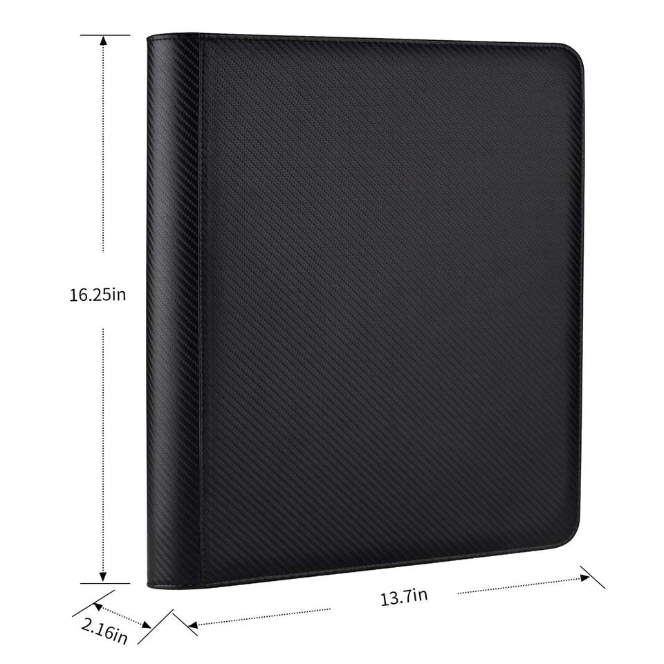 252 288 360 4 9 Pocket 35pt Toploader Top Loader Display Storage File ...