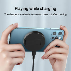 ポータブル磁気ワイヤレス充電器15W高速充電パッドiPhone15 14 13 12 Pro Max PlusおよびAirpods <span class=keywords><strong>2</strong></span> 3 Proと互換性があります - Product Image 5