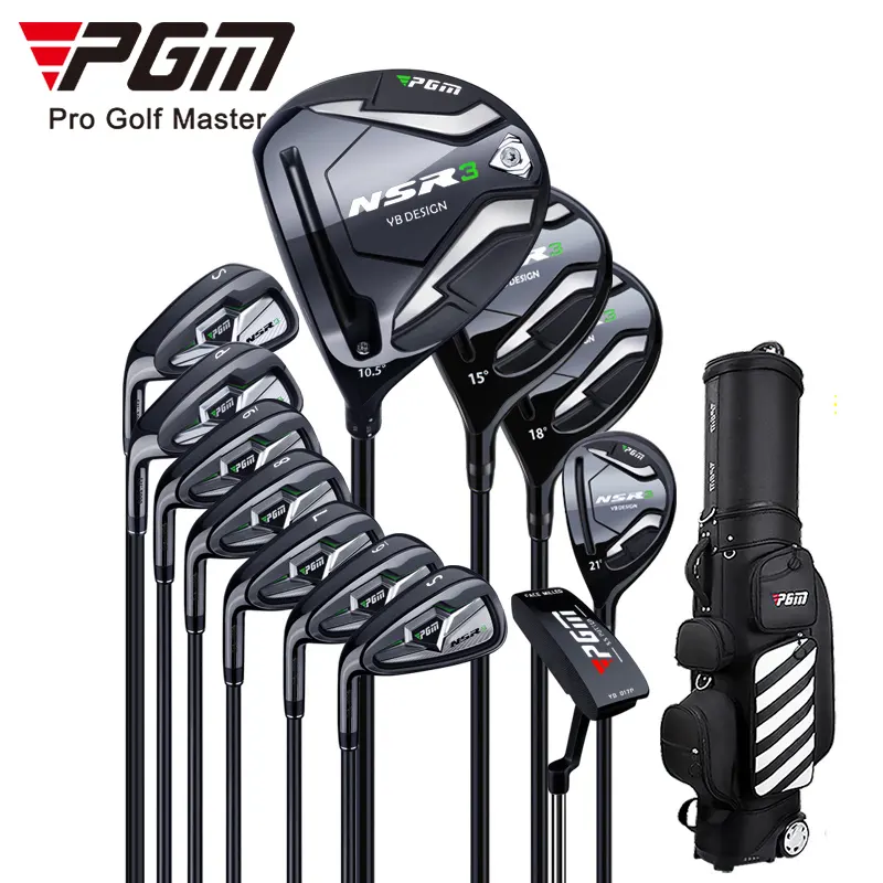 PGM Bộ Gậy Golf Tay Trái OEM Bộ Gậy Golf Gậy Putter Tập Luyện Hoàn Chỉnh Tùy Chỉnh Bằng Sắt