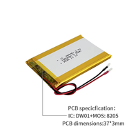 OEM ODM Grosir HZ 464461 3.7V 1500mAh Baterai Lithium Ion Polymer Isi Ulang 500 Siklus Penjualan Laris Baterai LiPo Berkualitas Tinggi