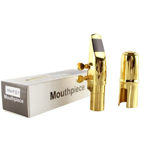 Saxophone ténor en laiton Embouchure de saxophone soprano Sib Sib Tube droit - Product Image 4