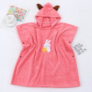 Garçons et filles absorbant corail polaire bébé enfants serviettes <span class=keywords><strong>de</strong></span> <span class=keywords><strong>bain</strong></span> à capuche pull caractère microfibre <span class=keywords><strong>cape</strong></span> avec boutons-pression latéraux - Product Image 3