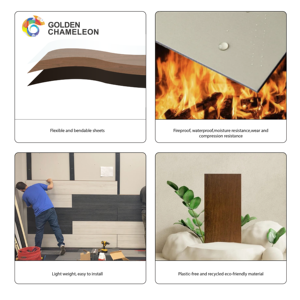 Revêtement mural <span class=keywords><strong>extérieur</strong></span> en bois 3D, placage bois MDF, <span class=keywords><strong>panneau</strong></span> ondulé, finition extérieure, revêtement UV, garantie 5 ans - Product Image 6