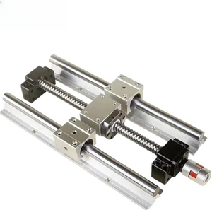 Precisione in acciaio lineare movimento CNC Slide tavolo a manovella rotolamento a mano SFU/<span class=keywords><strong>SFS</strong></span>/SFA modulo cuscinetto nuova condizione vite a sfera blocco dado - Product Image 6