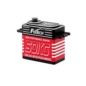 Servomoteur numérique Feetech 50 kg 7,4 V à couple élevé, boîtier tout aluminium, engrenages en acier pour RC Crawler Fixed-Wing K197 - Product Image 1